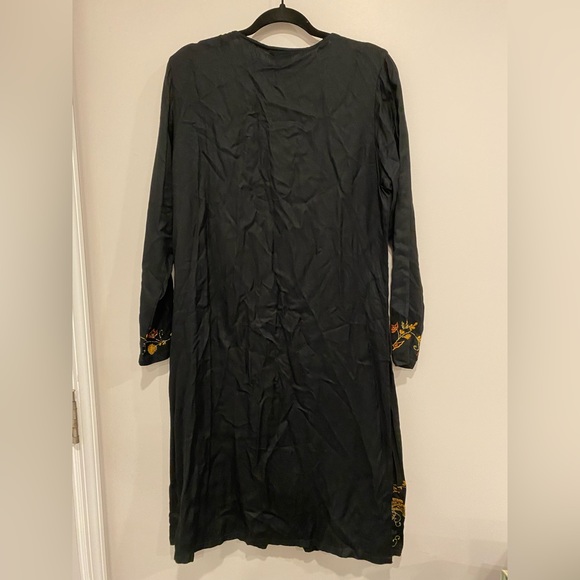 VTG Florissant Boho Embroidered Long Jacket Duster - Picture 5 of 7